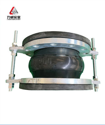 Menekan Getaran dengan DN15-DN4000 Single Sphere Flexible Rubber Joint Customization
