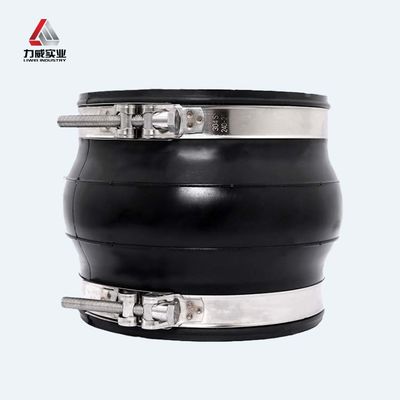 Tekanan kerja sendi karet dengan SS304 Clamp