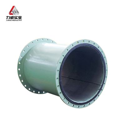 300Psi Rubber Lining Pipe Lining Sintetis Alam Desain Baja Tanpa Jahit