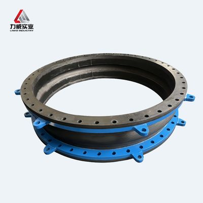 Elastisitas Jarak Panjang Single Sphere Flexible Rubber Joint untuk Instalasi DN15-DN4000