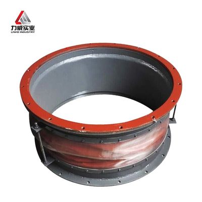 SS316 Bahan Flange Non-Metal Fabric Compensator Untuk Ekspansi Termal Dan Kontraksi Di Saluran Pipa Connect