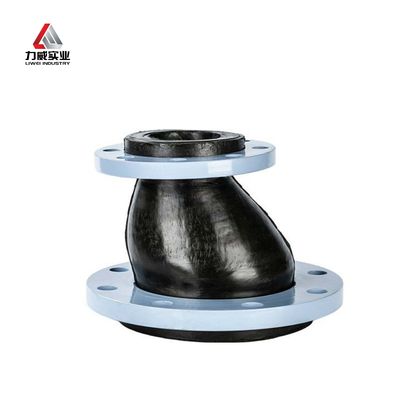 Fleksibel Gummi Gabungan Eksentrik Reduktor ANSI Karbon Steel Flange Epdm Reducing Kompensator