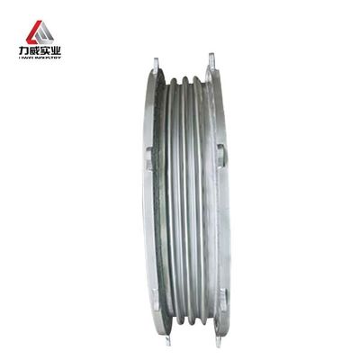 Hot Dip Galvanized Metal Ripple Compensator Vibration Damper Made Of Carbon Steel Flange (Dipamper getaran yang terbuat dari flange baja karbon)