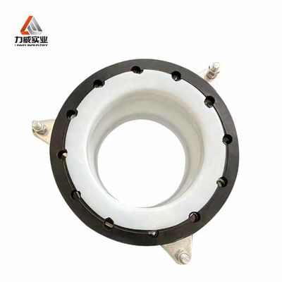 Berbagai bahan karet dilapisi dengan PTFE Single Ball Vibration Absorption Flexible Rubber Joint