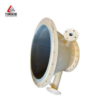 Pipa berlapis karet tahan kimia dengan ketahanan penuaan yang sangat baik dan teknologi tabung baja canggih