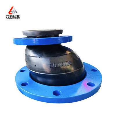 Warna Flange yang dapat disesuaikan Ekskentris Reduksi Masukan Karet Untuk -15- 80 C Suhu