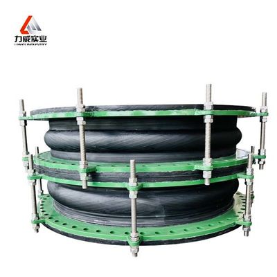 Tahan korosi yang sangat baik Single Sphere Flexible Rubber Joint untuk tes tekanan tinggi dan 1,5 kali tekanan kerja