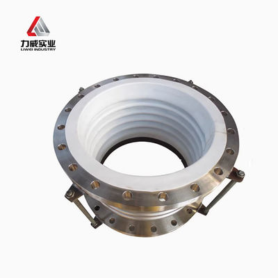 Baja tahan karat 304 316L Dilapisi dengan PTFE Kompensator Expansion Gabungan bergelombang Energi Baru Kimia Bellows