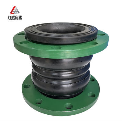 Tekanan Tinggi Double Sphere Flexible Rubber Joint 6-40bar Dengan Pengurangan Kebisingan Dan 6-40bar Kapasitas Tekanan PN6-PN40