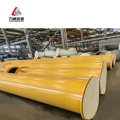 Pipa berlapis karet untuk lingkungan suhu tinggi dan tekanan tinggi