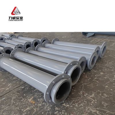 Pipa Lapisan Karet Fleksibilitas Baik dengan Teknologi Pipa Pipa Baja Lanjutan