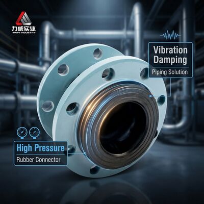 Single Sphere Flexible Rubber Joint -30°C sampai 150°C Threaded Connection Test Pressure 1,5 Kali Tekanan Kerja