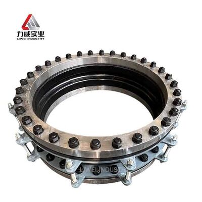 Resistensi Tekanan 6 sampai 40 bar Single bola elastis sendi karet dengan ketahanan minyak yang sangat baik untuk kinerja dalam sistem mekanik