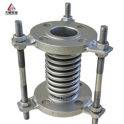 Kompensator Riak Ulir Logam 1/4 Inci SS304 Bellows Koneksi NPT BSP Untuk Perpipaan Instrumen